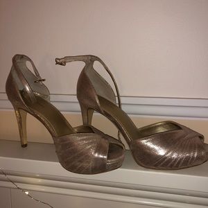 PAPELL Studio Heels (champagne)ONLY WORN TWICE